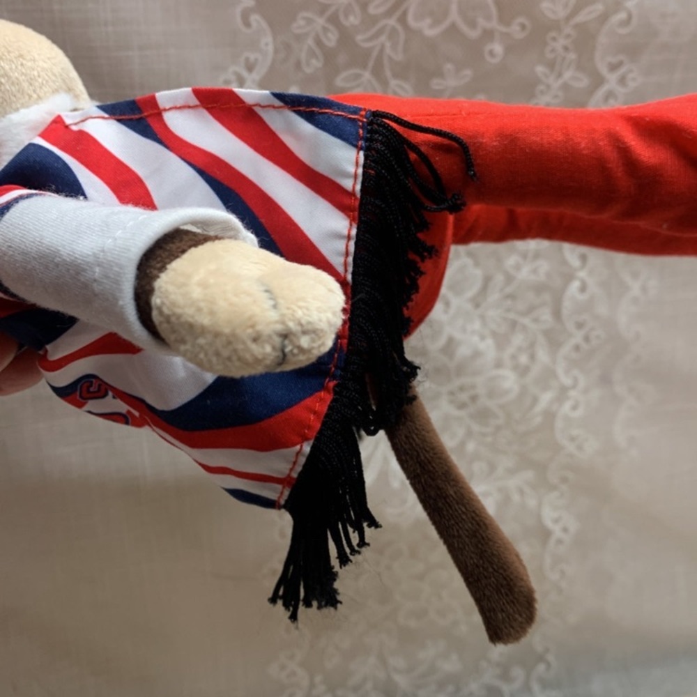 70's Hippy fringe Rally monkey plush 10" Los Angeles Angel's baseball - Picture 7 of 7